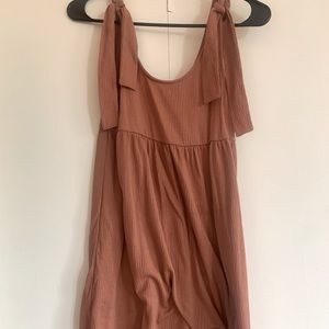 Wild Fable Mauve Tie Dress